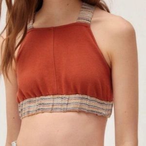 🍄Urban Outfitters Bondi cross back crop top🍄